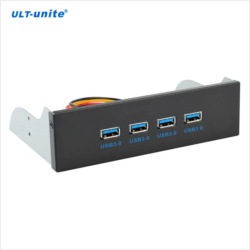 4 Port USB 3.0 Hub 5.25 inch Custom Computer Case Front Panel