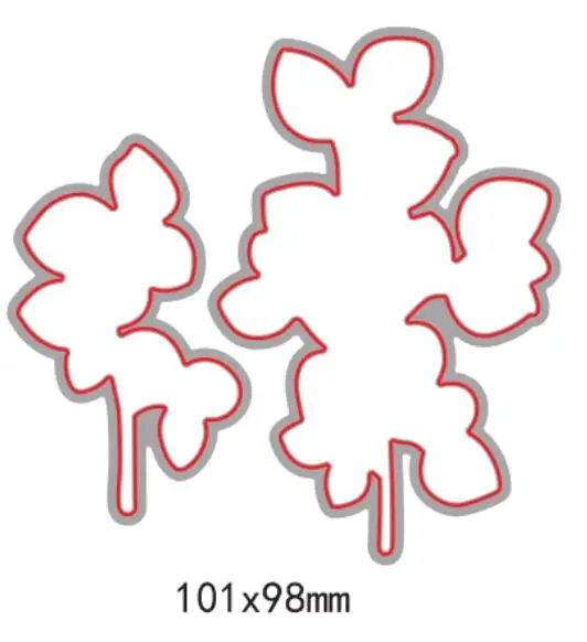 

leaves Metal Cutting Dies Stencils for DIY Scrapbooking/photo album Decorative Embossing DIY Paper Cards Makin B043
