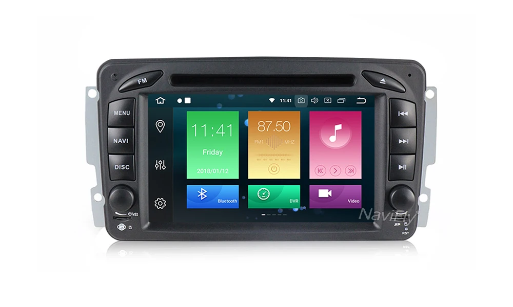 Clearance NaviFly 7 inch 2 din Android 8.0 car dvd radio GPS for Mercedes Benz W209/W203/W168/M/ML/W163/W463/Viano/W639/Vito/Vaneo 11