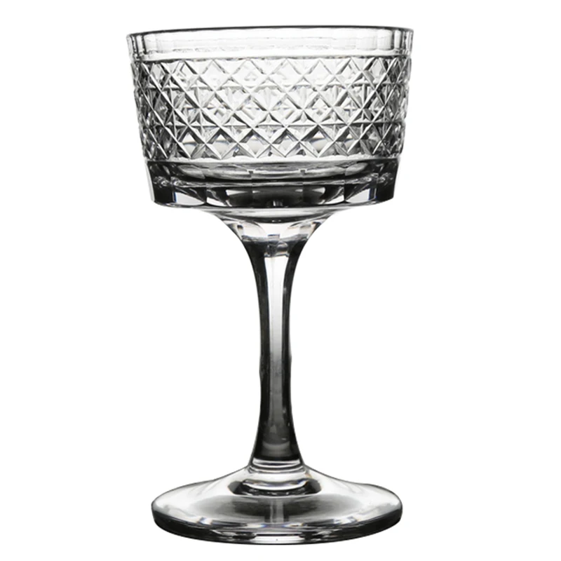 

Free Shipping 4PCS 150ML Martini Glass Crystal Cocktail Cup Cocktail Glass Set of 4