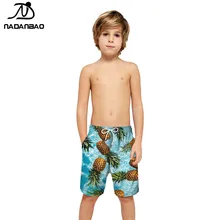 NADANBAO/Новинка года; высококачественные пляжные шорты для детей; пляжные шорты для отдыха; летние шорты для путешествий с 3D-принтом для серфинга