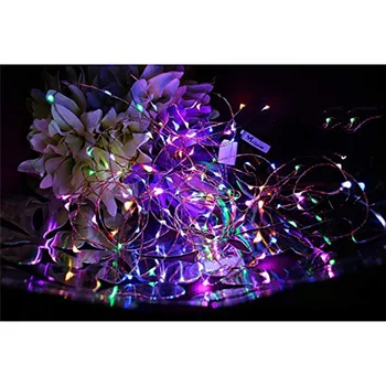 

Extra Long 20m 200led Starry String Lights 7 COLORS CHIOCE on a Flexible Copper Wire Decor Lamp LED LIGHT SET 40JA14