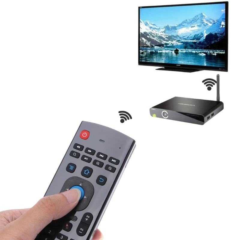 Для 2 4G Fly Air Mouse мини клавиатура ИК обучение Беспроводное дистанционное