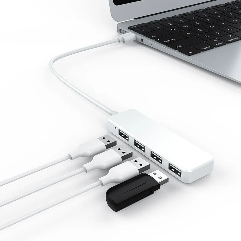 

USB docking station Hub hub high speed one for four interface plug and play ultra-thin HUB converter