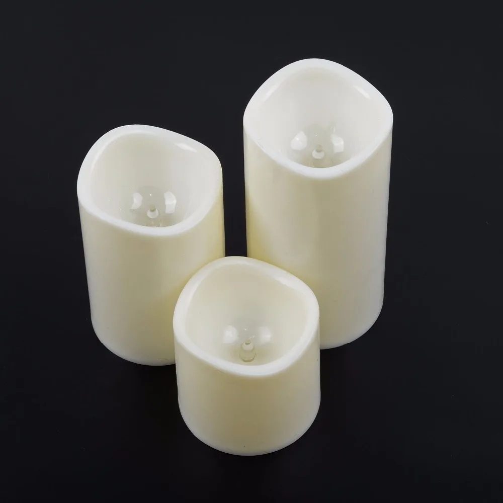 LED Candle Light With Remote Control Romantic Colors Changing Flameless Wedding Home Party Halloween Decoration Night Light