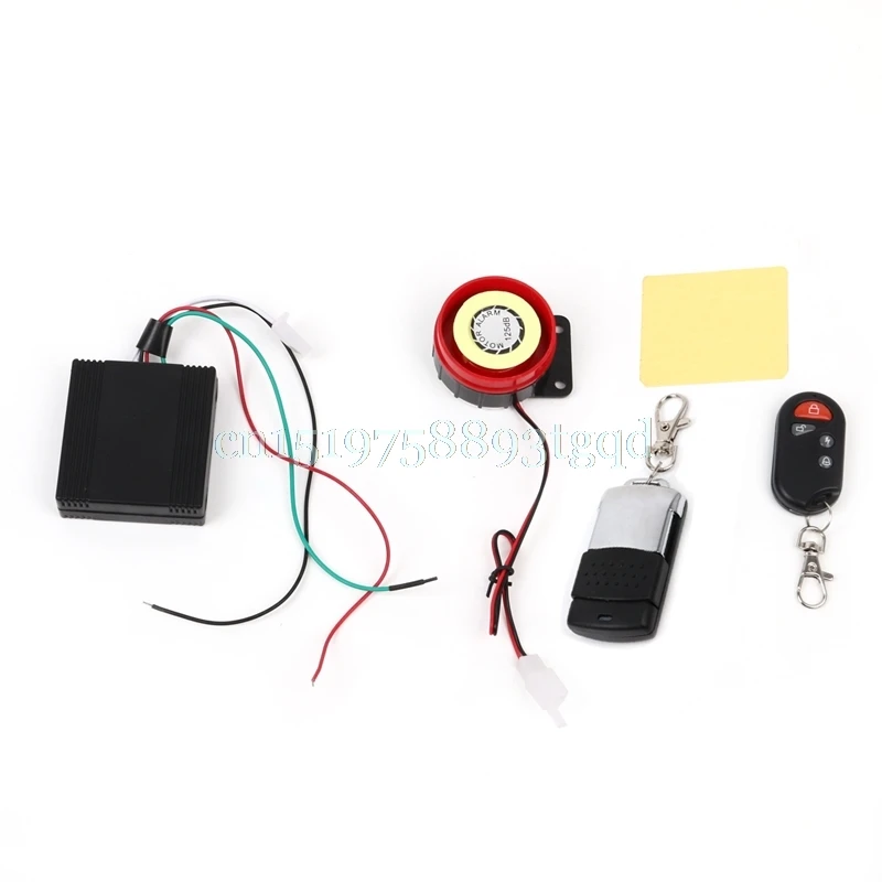

1PC Electrical Ignition Scooter Car Security Alarm System Remote Control 12V Anti-theft Motorcycle Bike Motorcycle Parts#T518#