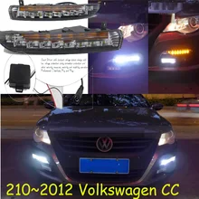 2010 2011 2012y автомобильный бупмер головной свет для CC фары автомобильные аксессуары светодиодный DRL Туман для CC фары
