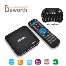 MECOOL M8S PRO + Android 7.1 Amlogic S905X Smart TV Box 2 GB/16 GB WIFI 4 K x 2 K @ 60fps Streaming VP9 H.265 HDR10 OTA Media Player