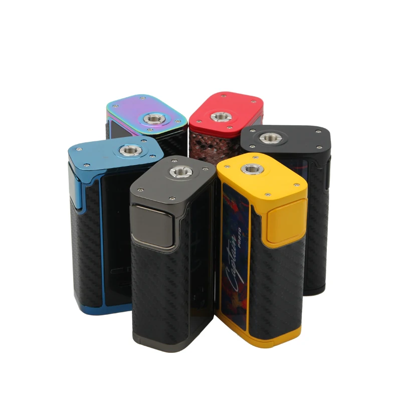 

Original IJOY Captain PD270 Box MOD 234W OLED Screen Box Mod Electronic Cigarette Vaper Power by Dual 20700 Batteries