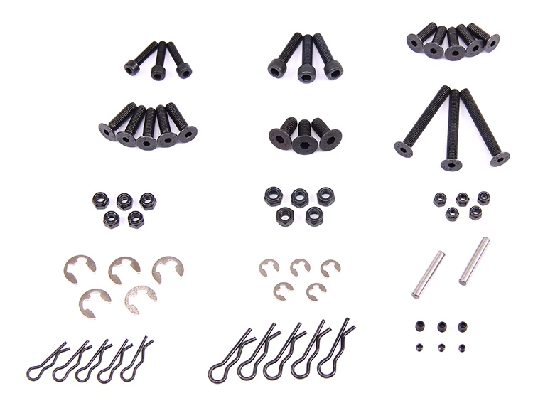 

1/5 scale rc baja parts Rovan rc car spare parts Small reparing screws and clips set 690111