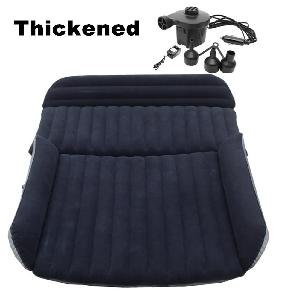 

Flocking SUV Inflatable Sofa Mattress Car Back Seat Bed Camping Sleeping Mat