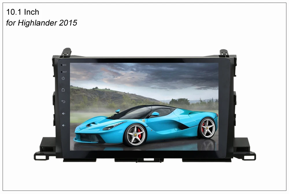 Excellent SINOSMART 2.5D IPS 2G/4G RAM Car Navigation GPS Player for Toyota Highlander 2008-2017 32EQ DSP 4G SIM Card Slot Optional 2