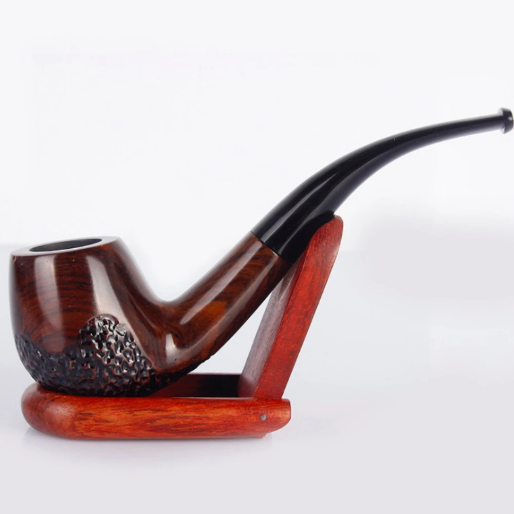 9 mm Filter Smoking Pipe Weed Pipe Wood Material 4 Styles Free Shippingin Tobacco Pipes