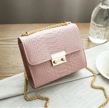 Fashion 2016 mini package handbag chain women s small shoulder bag messenger cross body bag pink