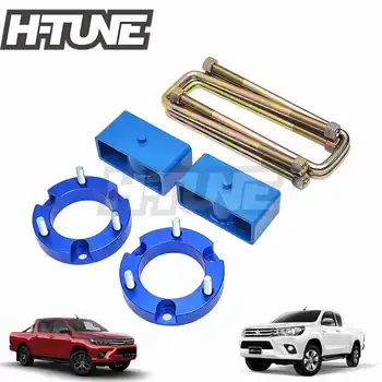 H-TUNE 4x4 Accesorios 32mm Front Spacer Strut & Rear Suspension Lift Kit UBolt Blocks Kit for Hilux Revo 2015++ - Category 🛒 Automobiles & Motorcycles