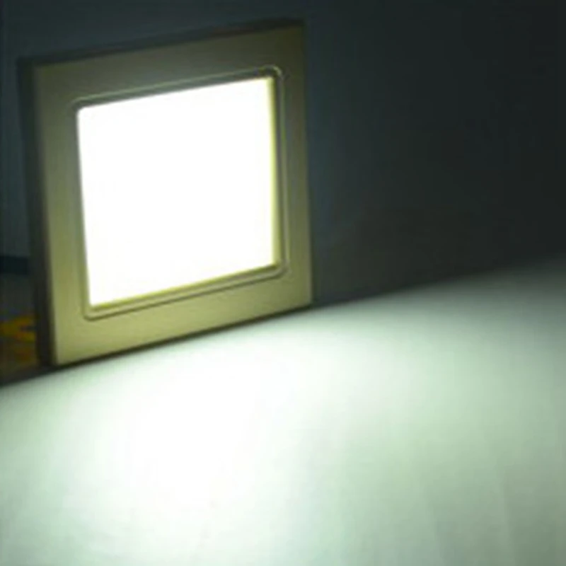 10 шт. Крытый PIR датчик движения светодиодный лестничный светильник инфракрасный индукционный настенный светильник для человеческого тела встраиваемый лестничный настенный светильник