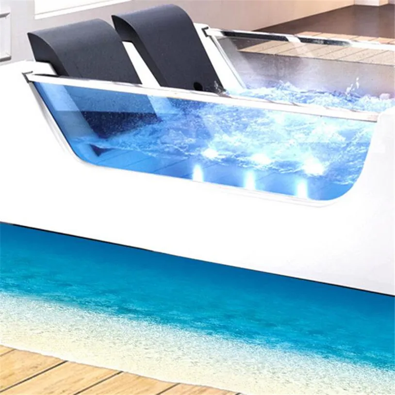Наклейки на пол для моря и пляжа 3D наклейки украшения дома настенное украшение