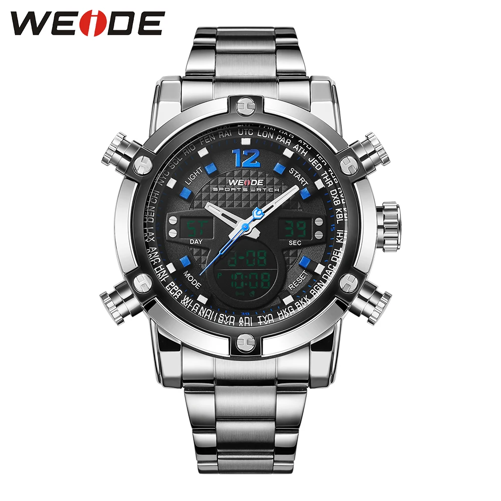 WEIDE СВЕТОДИОДНЫЙ дисплей Люксовый Бренд Горячей Продажи Множественный Часовой