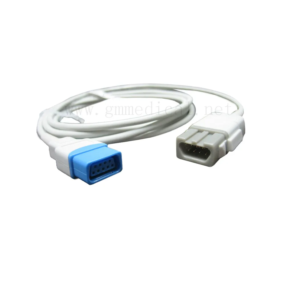 

Compatible with GE- Datex-Ohmeda TrusignalSpo2 adapter cable , DB9 male -> DB9 female , 2.5M.