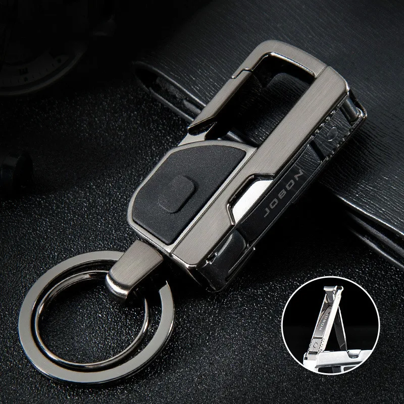 

Key Chain Multi-functional Metal Key Pendant with Light Men's Car Keys Chains Rings Creative Gifts For Nissan Infiniti Honda