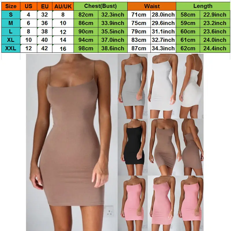 Женское сексуальное модное летнее платье, 4 стиля, без рукавов, без бретелек, однотонное, облегающее, с высокой талией, мини-платье, пляжный Сарафан