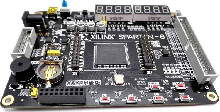 Макетная плата FPGA Xilinx Spartan 6 XC6SLX9 макетная + 256 Мбит SDRAM модуль VGA|fpga development board|development