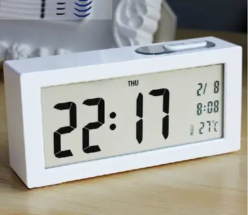 

Simple large-screen LED Clock large font electronic clock Personalized Noctilucent bedside clock Office desktop Light clock