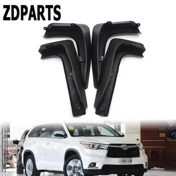 

ZDPARTS Car Front Rear Mudguards For 2014 2015 2016 2017 Toyota Highlander / Toyota Kluger Car-styling Mudflaps Fenders