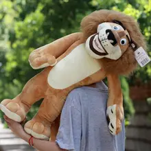 Мягкие милые животные Лев Плюшевые игрушки Малага Лев кукла подарок на день рождения около 65 см