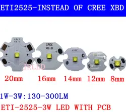 50 шт. 3 Вт Nation Star 2525 SMD высокое мощность светодио дный светодиод Чип излучатель света холодный нейтральный белый теплый белый вместо CREE 2525 XB-D