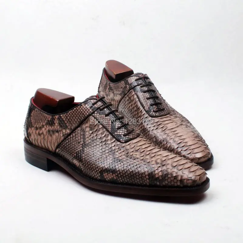 genuine python shoes