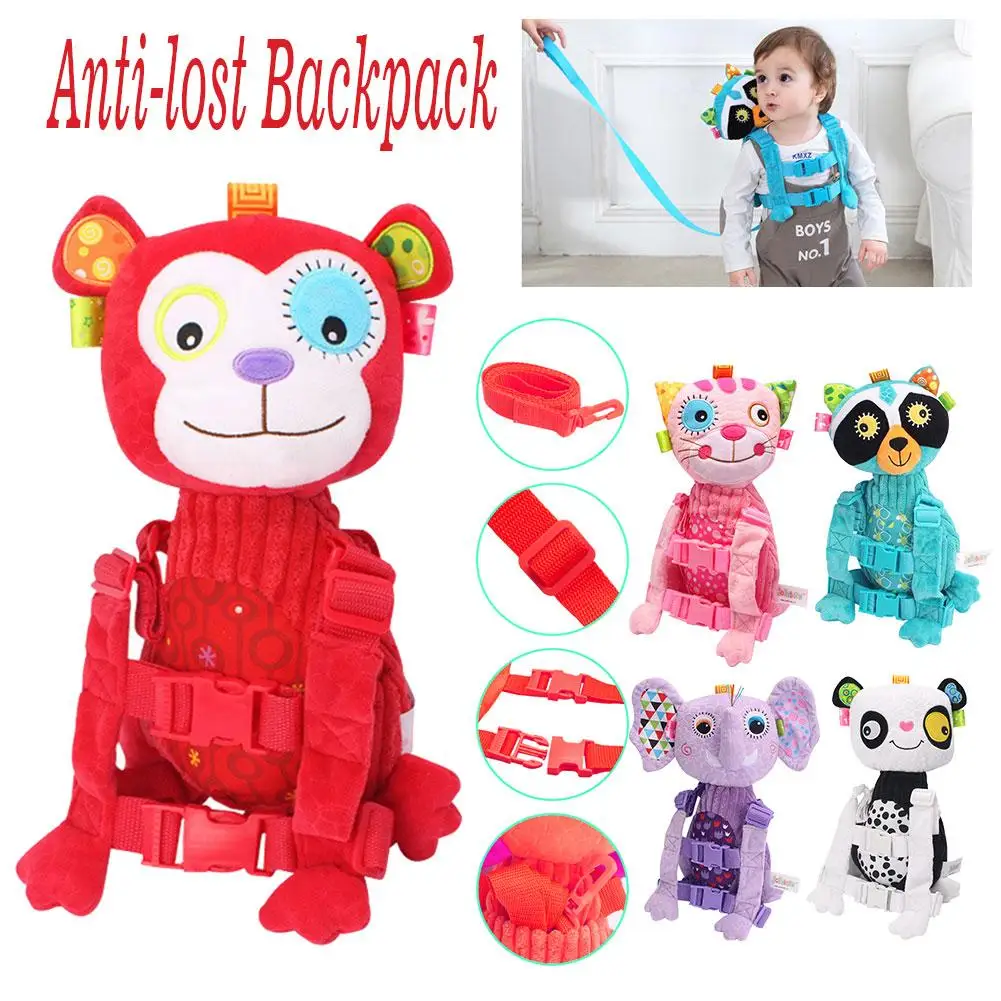 

Kids Baby Keeper Safety Harness Toddler Bag Walking Safety Harness Child Anti-lost Backpack Leash Strap Walking Aid