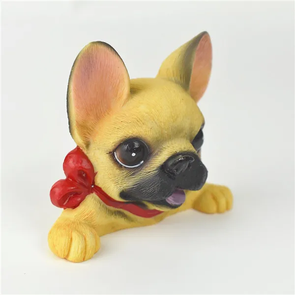 French Bulldog cute puppy dogs resin switch stickers fridge magnets - 16