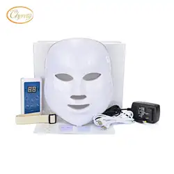 7 цветов фотона света светодиодный ipl ФДТ маска для лица омоложения кожи Красота терапии морщин, увлажняет, питание уход за лицом