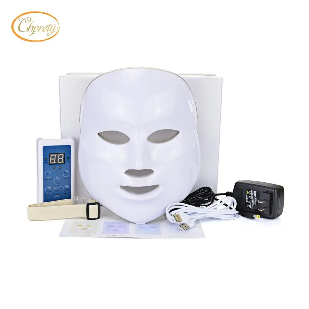 7 Colors Light Photon LED IPL PDT Facial Mask Skin Rejuvenation Beauty