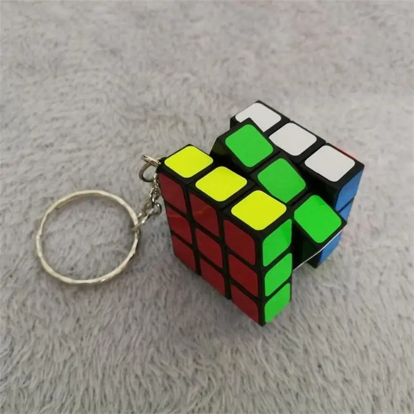 3*3*3 Портативный карманный мини брелок magico Cubo развивающий куб головоломка игрушка