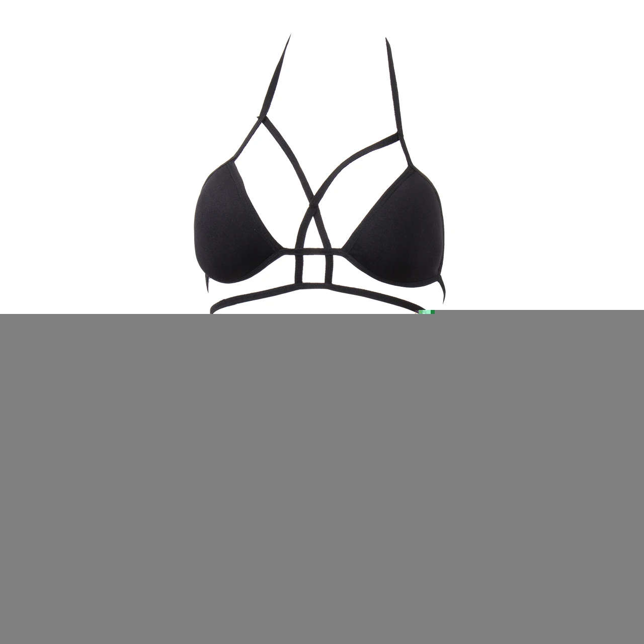 Женский комплект бикини Бандаж пуш-ап Мягкий купальник купальный костюм Пляжная одежда