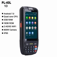 PL-40L groot scherm 1d bluetooth android barcode scanner pda data terminal scanner
