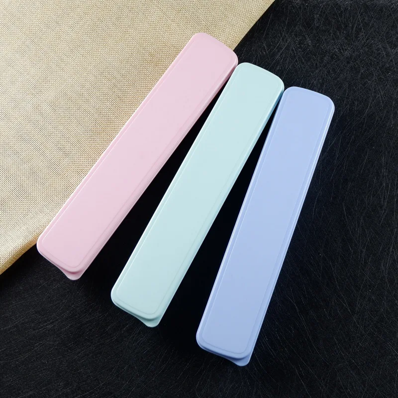 

Portable Tableware Storage Box Antibacterial Resin PP Plastic Outdoor Usage Cute Stationery Box School Bento Cutlery 1pcs