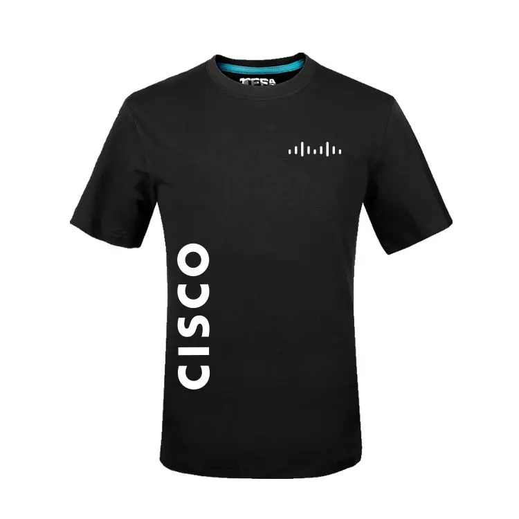 

Men Woman Cotton Cisco T-shirt short Sleeve Solid Color Casual Tops for summer T shirts