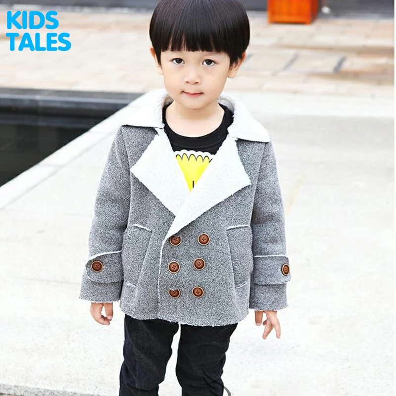

2017 Autumn Winter Toddler Boys Coats Warm Baby Boys Clothes Fleece Jacket Children Boys Clothing Fashion Kids Coat Outwear New