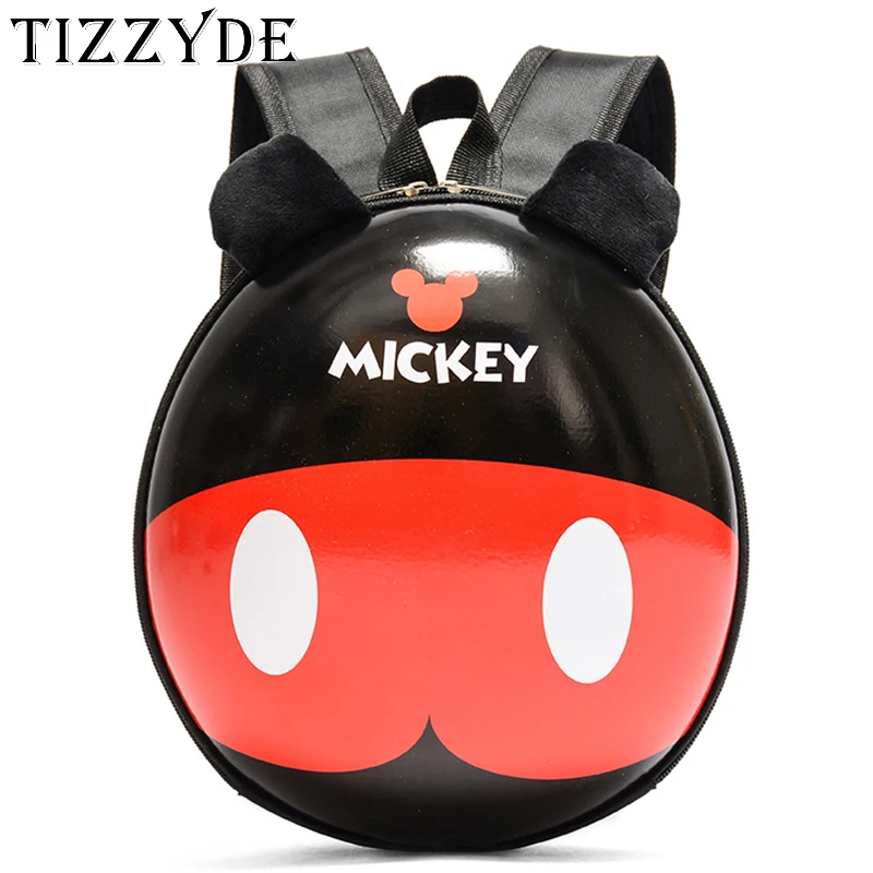 

Cartoon Mickey Eggshell Cute Children's School Bag 2-5 Years Minnie Fashion Kindergarten Shoulder Tide Backpack WWJ279