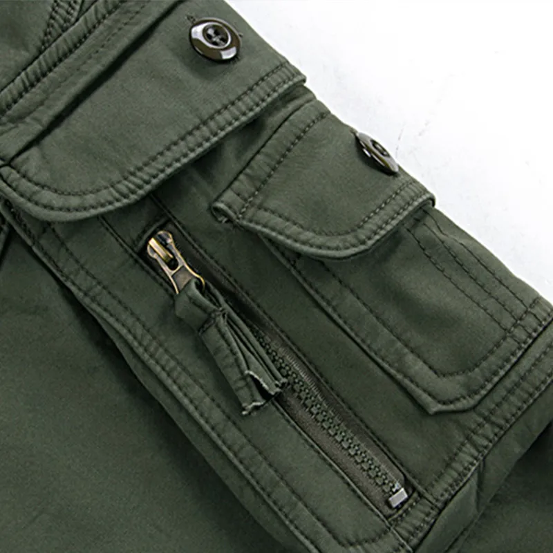 Мужские теплые брюки для зимы, плотные брюки-карго, повседневная верхняя одежда, брюки с карманами, плюс размер 40, модные мешковатые брюки для рабочих 100901