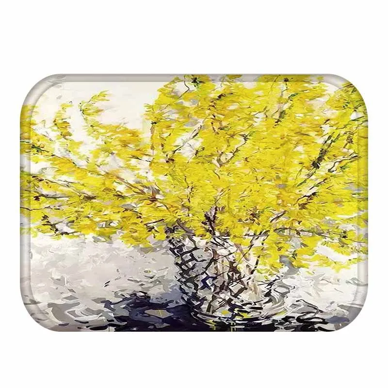 Nordic Flannel Waterproof Door Mat Pastoralism Bedroom Rug Decorative Stair Carpets Home Decor Kitchen Bathroom Doormats Rugtas Nordic Flannel Waterproof Door Mat Pastoralism Bedroom Rug Decorative Stair Carpets Home Decor Kitchen Bathroom Doormats Rugtas