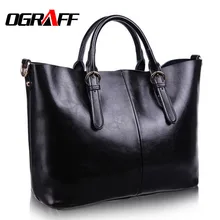 OGRAFF Genuino de Las Mujeres Bolsos de Cuero del Bolso de Hombro Femenino Bolsa de Mensajero de Las Mujeres Bolsas Para Mujeres Bolso de Lujo del Diseñador del bolso