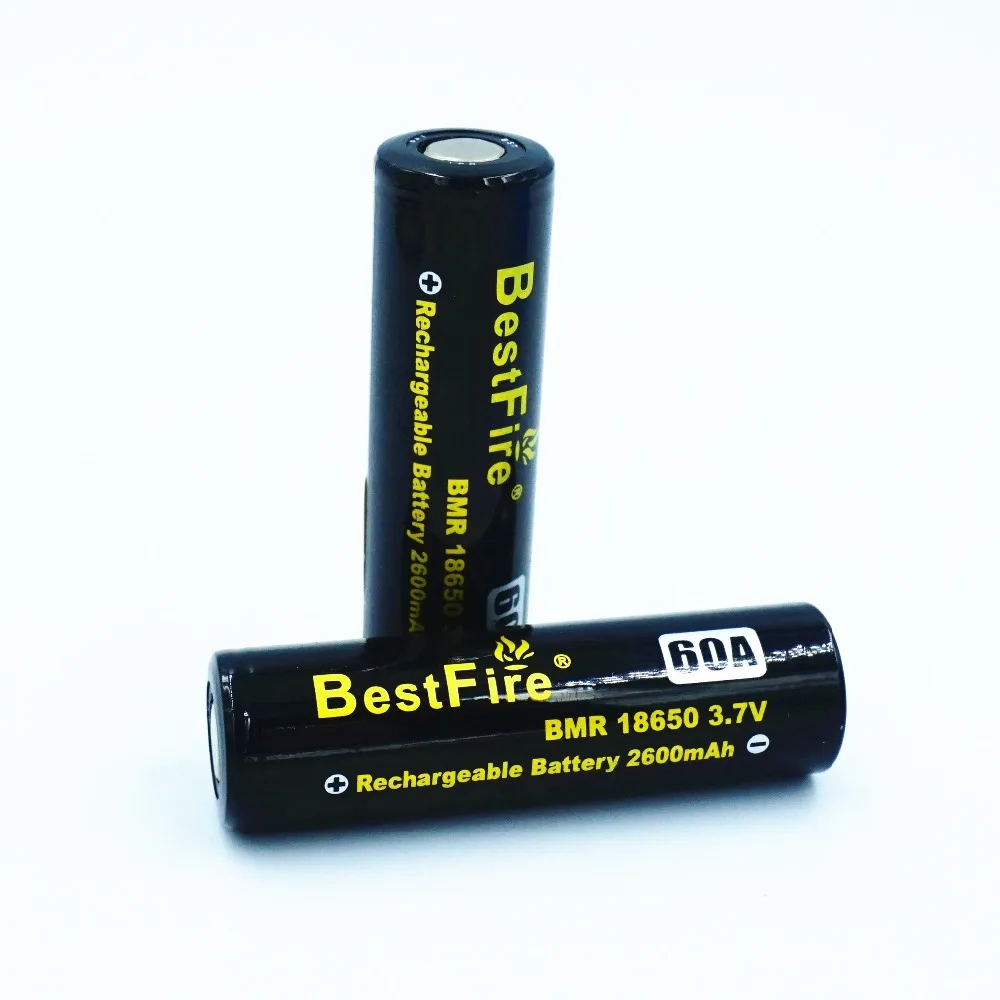 12 шт. Bestfire 18650 батарея 2600 мАч 60A3. 7 в литий ионная аккумуляторная для Eleaf Vapor Storm SMOK IJOY