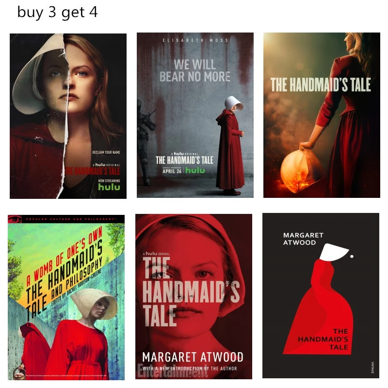 The Handmaid S Tale Posters Wall Sticker Good Quality Glossy White Paper Wall Decoration Livingroom Bedroom Home Art Brand Wall Stickers Aliexpress