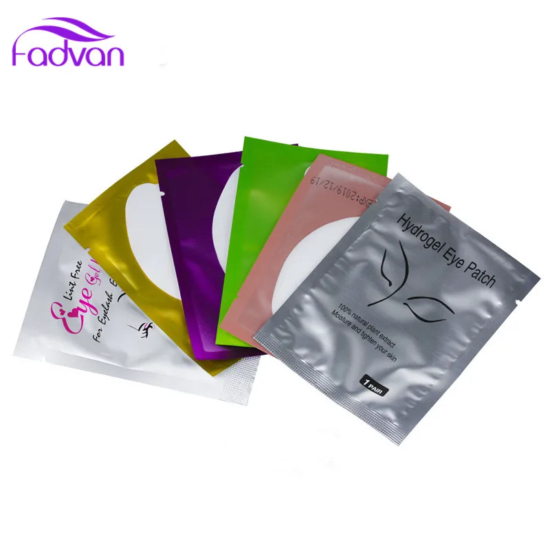 50/100 Pairs Eye Patch Lashes Extension Paper Patches Under Eye Pads Lash Extension Paper Patches Eye Tips Sticker Wraps Tools