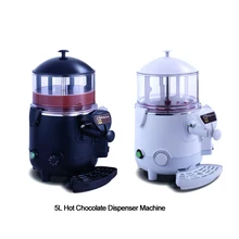 ITOP 5L Hot Chocolate Dispenser Chocolate Machine Commercial Dispenser Machine Perfect for Cafe, Party Black And White Color hot sale commercial mini kitchen appliance table counter top 5 liter chocolate melting machine for drink dispenser