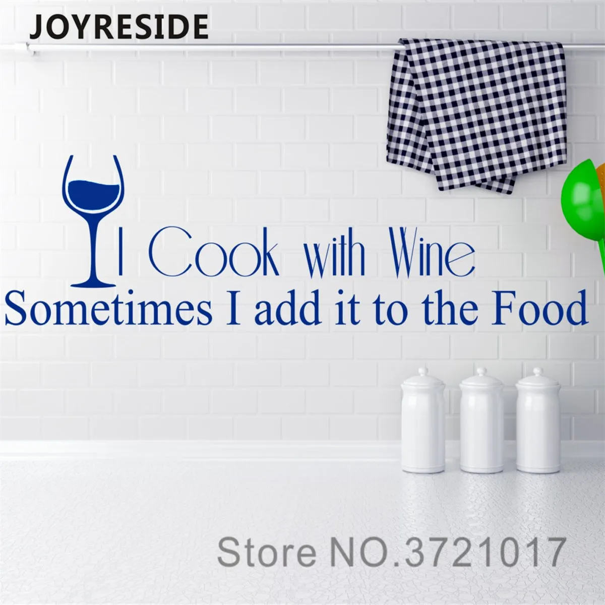 Decoracion De Pared De Cocina Cocinar Con Vino Citas Diseno Simple